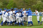Baseball vs CGA  Wheaton College Baseball vs Coast Guard Academy during game two of the NEWMAC semi-finals playoffs. - (Photo by Keith Nordstrom) : Wheaton, baseball, NEWMAC